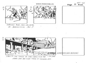 G.I. Joe "The Rotten Egg" Season 2 storyboard