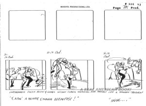 G.I. Joe "The Rotten Egg" Season 2 storyboard page 007A