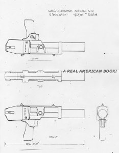 Cobra Commander 1982 unproduced grenade gun by Greg Berndtson 