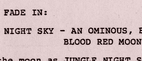 G.I. Joe: The Movie screenplay tease