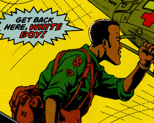 The 'Nam issue 36 cover detail by Wayne Vansant