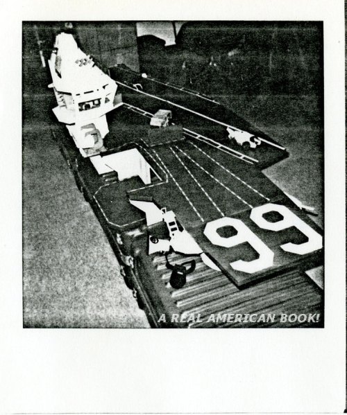 Photocopy of Polaroid picture with of the USS Flagg toy, date unknown, likely 1986 or 1987