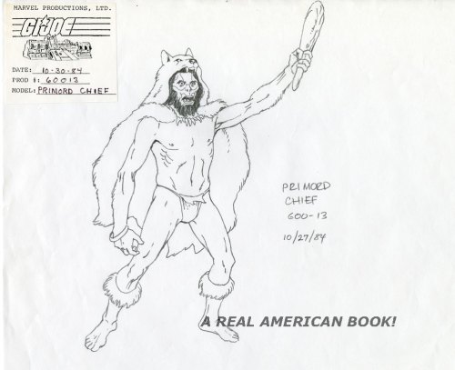 Russ Heath original art G.I. Joe "Satellite Down" Primord Lord