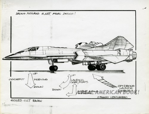 Night Raven 1 by Steve Reiss Cobra Night Raven design pg 1 by Steve Reiss for G.I. Joe 1986 toy line