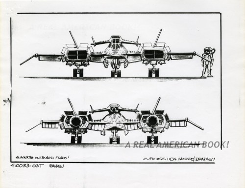 Night Raven 2 by Steve Reiss Cobra Night Raven design pg 2 by Steve Reiss for G.I. Joe 1986 toy line