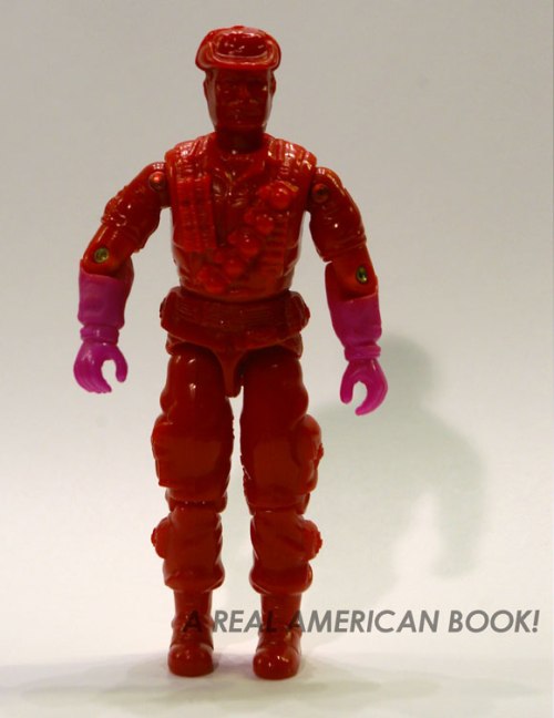 Test shot of GI Joe 1993 Leatherneck figure, front view, slightly altered lighting