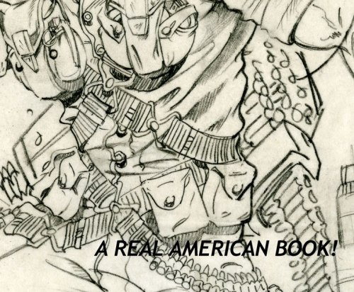Detail, internal Hasbro pencil sketch design of 1989 Rock & Roll by Bart Sears and Ron Rudat 