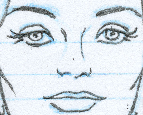 Russ Heath detail GI Joe model Fiona Diamond from episode "That's Entertainment" 