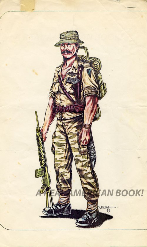 Recondo resentation art Ron Rudat 1983