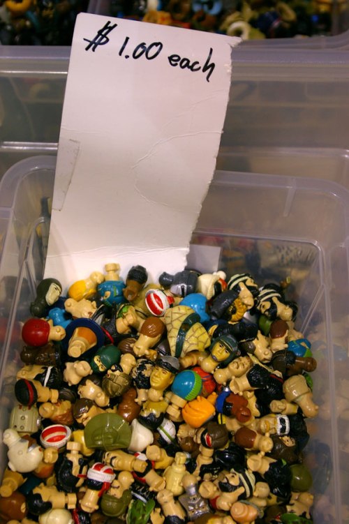 GI Joe heads dollar bin