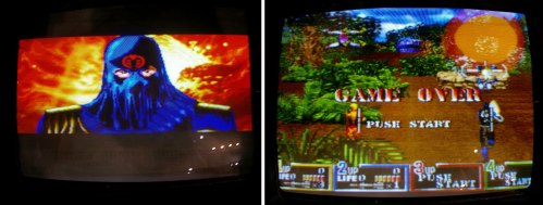 Konami GI Joe video game screen pics