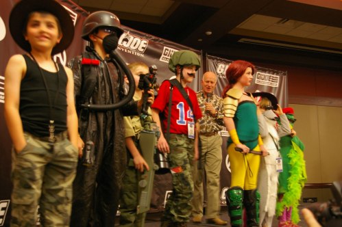 Kids category costume contest JoeCon 2015