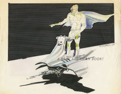 Serpentor Air Chariot sketch 2 by Ron Rudat