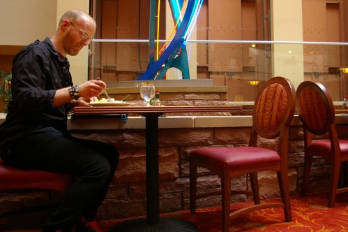 GI Joe con 2016 Tim Finn breakfast