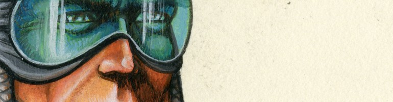 Close up of Rampart's face